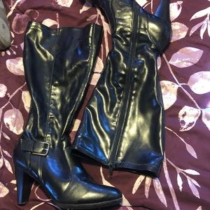 Size 9 Wide Calf Knee High Boots